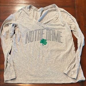 Champion Notre Dame V-Neck Shirt